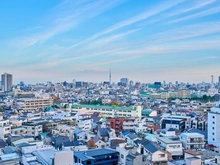 【東京都/豊島区巣鴨】ダイアパレス西巣鴨 眺望：ズームなし