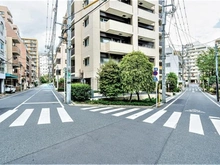 【東京都/豊島区駒込】パークハウス駒込六義園 前面道路