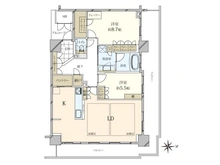 【大阪府/大阪市浪速区敷津東】なんばグランドマスターズタワー 間取り図