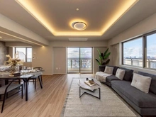 【大阪府/大阪市阿倍野区阿倍野筋】あべのグラントゥール リビング・ダイニング：※家具調度品等は販売価格に含まれません。