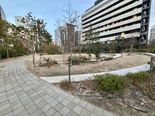 【大阪府/大阪市北区大淀南】グランドメゾン新梅田タワー　THE CLUB RESIDENCE 敷地内