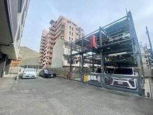 【大阪府/大阪市東住吉区北田辺】プレサンスロジェ北田辺 駐車場