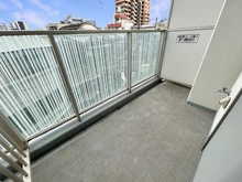 【大阪府/大阪市阿倍野区阿倍野筋】プラウドタワー阿倍野 バルコニー：LDK側
