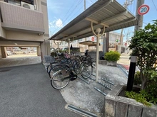 【大阪府/大阪市東住吉区田辺】レックスマンション田辺 駐輪場