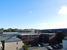 【京都府/京都市上京区上塔之段町】ジオ京都御所北 眺望：リビングダイニングからの眺望（南西方向）