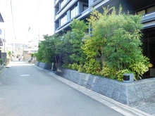 【京都府/京都市上京区上塔之段町】ジオ京都御所北 前面道路：南方向を撮影