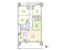 【大阪府/八尾市北本町】ローレルスクエア八尾ミッド 間取り図