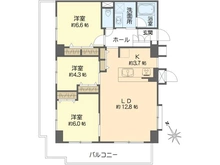 【大阪府/大阪市住吉区長居西】ベルメイト長居 間取り図