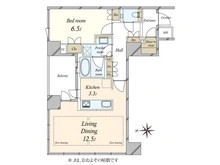 【大阪府/大阪市北区堂島】堂島ザ・レジデンスマークタワー 間取り図
