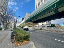 【大阪府/大阪市中央区森ノ宮中央】ファインシティ大阪城公園 前面道路