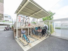 【東京都/大田区中馬込】ル・サンク馬込 駐輪場