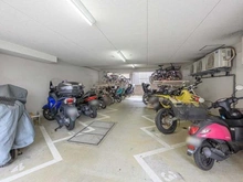 【東京都/大田区中馬込】ル・サンク馬込 共用部：バイク置場