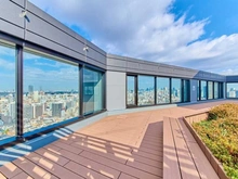 【東京都/品川区戸越】ザ・パークハウス戸越公園タワー 共用施設：スカイテラス