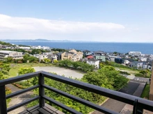 【神奈川県/横須賀市野比】チュリスガーデン湘南野比 センター4番館 眺望：バルコニーから