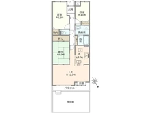 【愛知県/名古屋市緑区鹿山】ユニライフ鳴海 間取り図