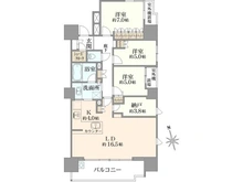 【愛知県/名古屋市天白区植田】プラウド植田 間取り図