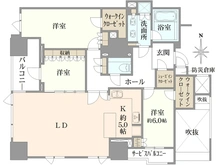 【愛知県/名古屋市中区栄】プラウドタワー栄パークアリーナ 間取り図