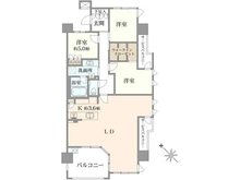 【愛知県/名古屋市瑞穂区彌富町】Forest One 八事清水ヶ岡 間取り図