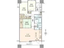 【愛知県/名古屋市西区笠取町】オアシスフォート 間取り図