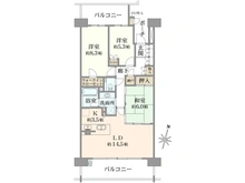 【愛知県/名古屋市南区菊住】アリーナシティ 間取り図