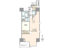 【愛知県/名古屋市東区泉】プラウド久屋大通 間取り図