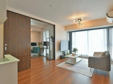 【愛知県/名古屋市東区泉】シティタワー名古屋久屋大通公園 リビング・ダイニング：家具調度品は価格に含まれません