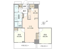 【愛知県/名古屋市中区大井町】ヴィークタワー名古屋東別院 間取り図