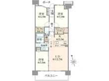 【愛知県/名古屋市東区砂田橋】メガシティテラス 3棟 間取り図