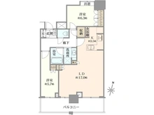 【愛知県/名古屋市中区栄】プラウドタワー名古屋栄 間取り図