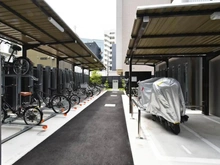 【愛知県/名古屋市中村区名駅】プラウドタワー名駅 駐輪場：バイク置場有