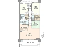 【愛知県/名古屋市天白区表台】プラウド八事テラス 間取り図
