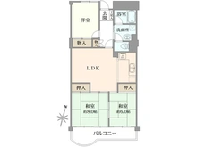 【愛知県/名古屋市昭和区滝子通】シティコーポ滝子通 間取り図