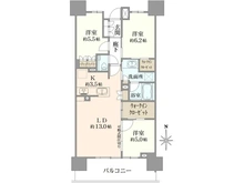 【愛知県/名古屋市昭和区陶生町】プラウド昭和桜山 間取り図