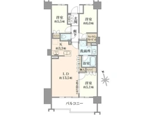 【愛知県/名古屋市昭和区阿由知通】プラウド昭和御器所 間取り図