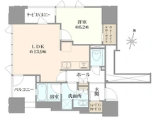 【愛知県/名古屋市中区丸の内】プラウドタワー名古屋丸の内ステーションマークス 間取り図