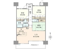 【愛知県/岩倉市本町】サクランド岩倉（エムズシティ岩倉）  ノース棟 間取り図