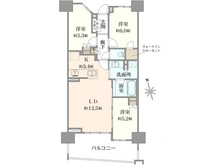 【愛知県/名古屋市昭和区阿由知通】プラウド昭和御器所 間取り図