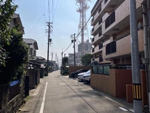 【愛知県/名古屋市守山区西新】ライオンズマンション瓢箪山第三 前面道路