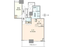 【愛知県/名古屋市中区栄】プラウドタワー名古屋栄 間取り図