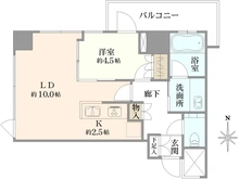 【愛知県/名古屋市千種区末盛通】プラウドタワー覚王山 間取り図