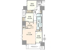 【愛知県/一宮市栄】プラウド一宮 間取り図