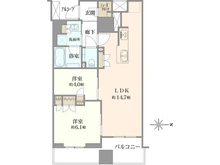 【愛知県/名古屋市中区大須】グランドメゾン大須ザ・タワー 間取り図