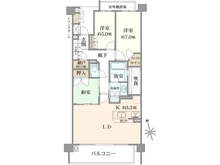 【愛知県/名古屋市昭和区川名山町】プラウド川名山 間取り図