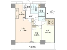 【愛知県/名古屋市中区大井町】ヴィークタワー名古屋東別院 間取り図