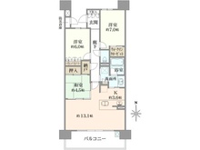 【愛知県/春日井市高蔵寺町】グランフォーリア高蔵寺 間取り図