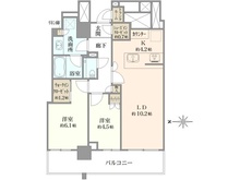 【愛知県/名古屋市中区丸の内】ザ・パークハウス久屋大通ローレルタワー 間取り図