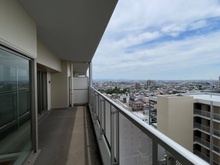 【愛知県/岩倉市本町】サクランド岩倉（エムズシティ岩倉）  ノース棟 バルコニー