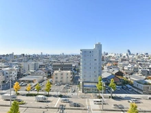 【愛知県/名古屋市昭和区阿由知通】プラウド昭和御器所 眺望：バルコニーから