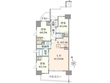 【愛知県/名古屋市昭和区阿由知通】プラウド昭和御器所 間取り図