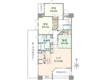 【愛知県/名古屋市中区錦】シティハウス丸の内サウスコート 間取り図